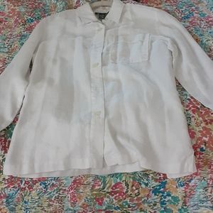 Ralph Lauren linen blouse. Size small